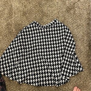 Houndstooth Skirt